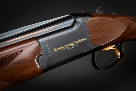 This particular model was offered with a low post rib and a high post rib, this is the high post model. . Browning lightning sporting clay edition